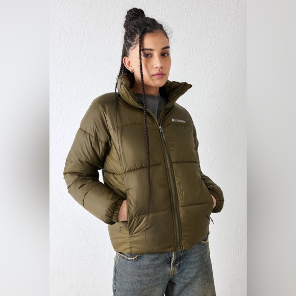 COLUMBIA | Puffect Olive puffer jacket/coat - Picture 3 of 9